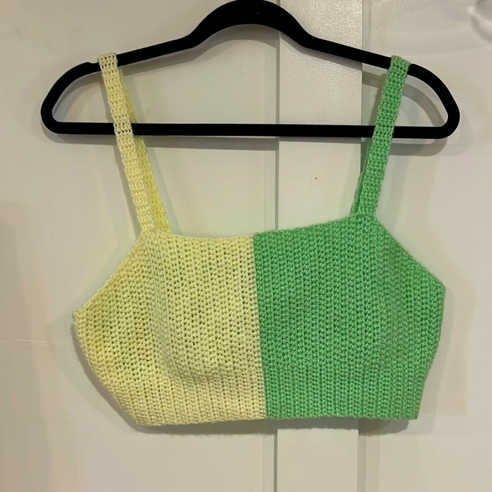 Hand made Crochet bralette
